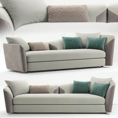 现代布艺多人沙发-DD76